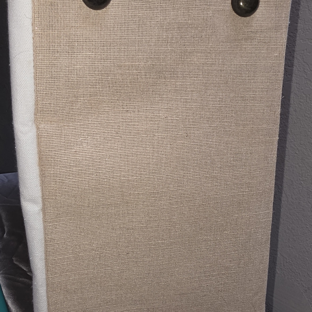 Farmer's Market Canvas Tote Bag - Tan, Cream, Brown - Picture 4 of 9
